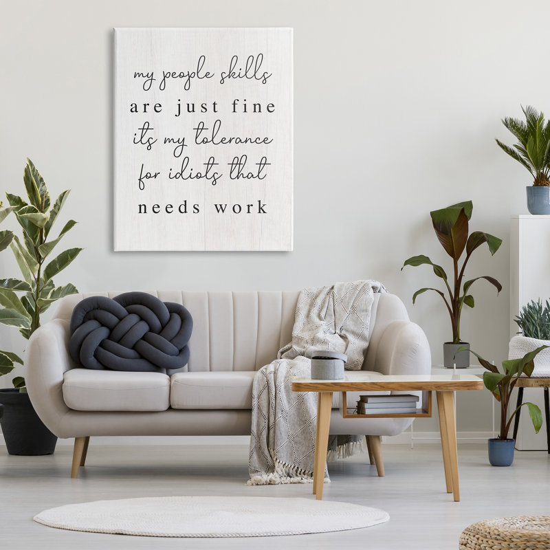 «Sassy People Talents» par Lil 'Rue, H 48 po x l 36 po x P 1,5 po
