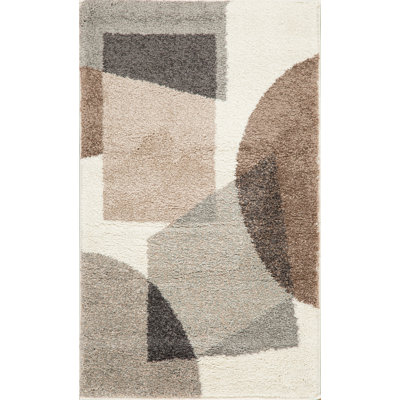 Arbon Collection Abstract Geometric Area Rug