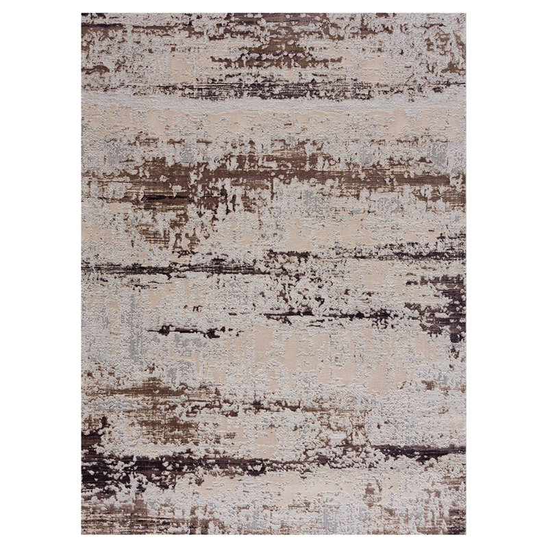 Tapis violet Rika, Rectangle de 5 pi x 8 pi