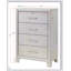 Commode de chevet contemporaine à 4 tiroirs 1pc, rangement élégant et spacieux pour les chambres à coucher modernes-607716869
