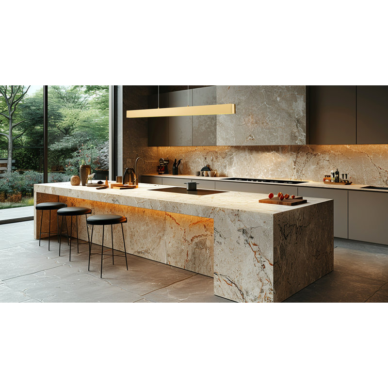 Hudson Gold 1 Light Linear Chandelier