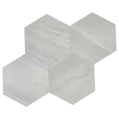 6 in. W x 7 in. L Fireplace Surround and Shower Peel and Stick Mosaic Tile