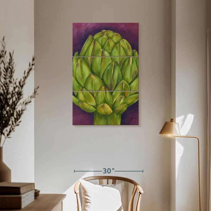 Yarlin Artichoke Head, 57" H x 36" W