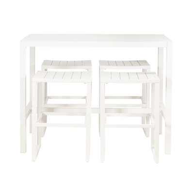 Armando Rectangular Aluminum Outdoor Dining Set