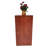 Hadaway 36" Pale Walnut Cube Pedestal Display Glorifier Riser Stand Easy Assembly Required