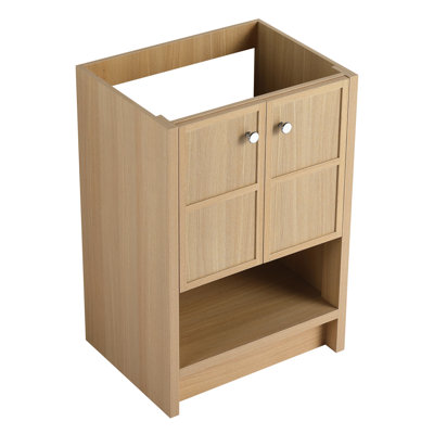 Meuble-lavabo autoportant 24 po Oak