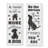 Set of 2 Dog Themed Wall Signs