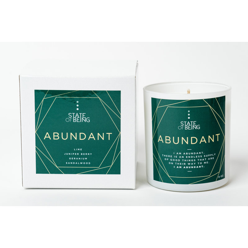 Bougie parfumée Abundant Affirmation