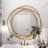 Aziana Overlapping Rings Metal Accent Mirror-1723338282
