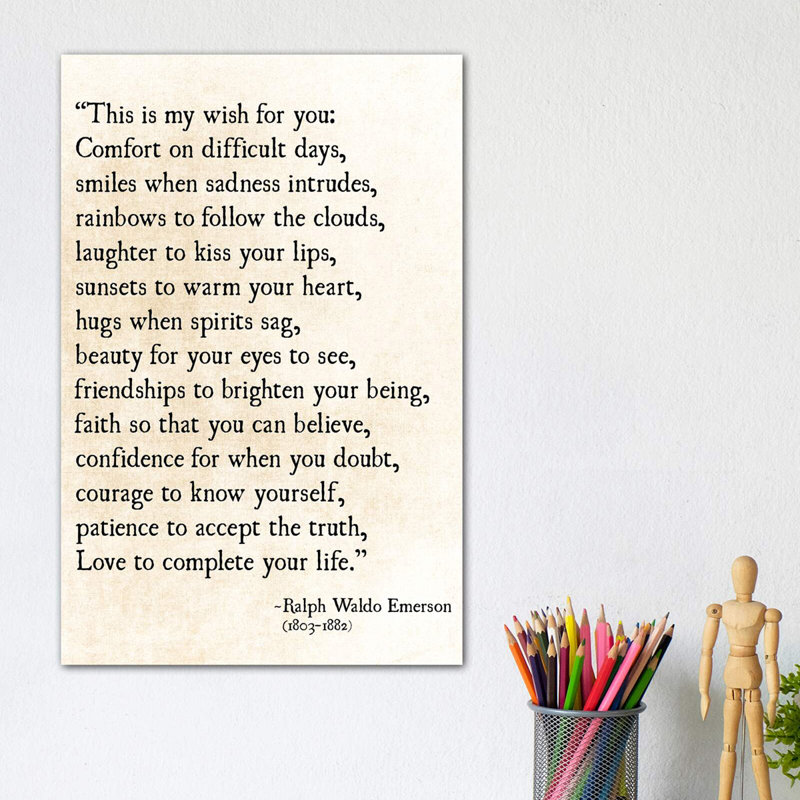 My Wish For You by Debbra Obertanec - Wrapped Canvas Print, 20.32 cm H x 30.48 cm W