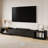 Extendable Tv Stand With Drawers, Contemporary Tv Stand With Up To 100“ Tv, Adjustable Length Entertainment Center, Modern Media Console For Living Room, Black (Extendable: 65.75 ”W - 102.95 "W)-1184526461