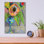 «Half Fun» par Jeanette Vertentes, art mural en verre acrylique