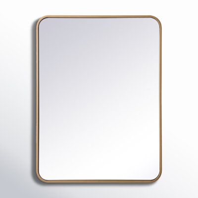 Sabine Metal Rounded Rectangle Wall Mirror