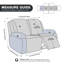 Couvre-fauteuil extensible 1-2-3 places, housses de canapé inclinables-235065557