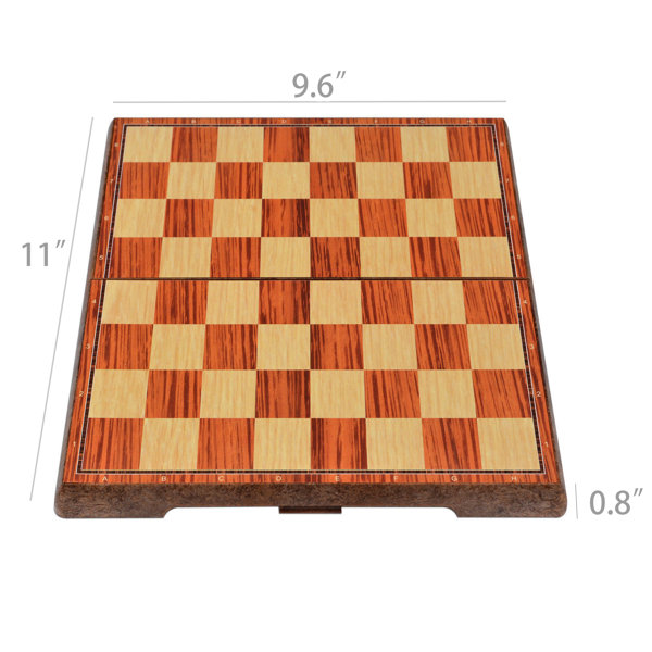 Folding Magnetic International Chess Magnetic International Chess