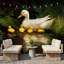 Ducklings Nature Wallpaper Greenery Pond Wall Mural-1983293063-1983293059