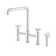 Avallon Pro Widespread Kitchen Faucet with Side Sprayer