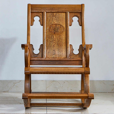Beautiful solid wood leisure home rocking chair