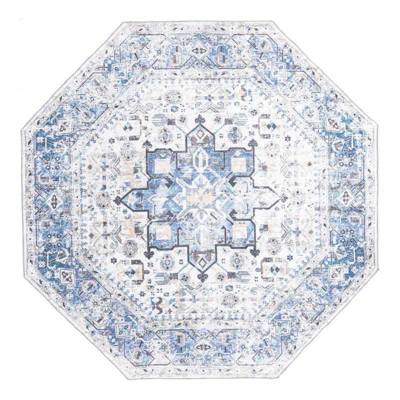 Obehi Oriental Indoor Rug, Octagon 7'10" x 7'10"