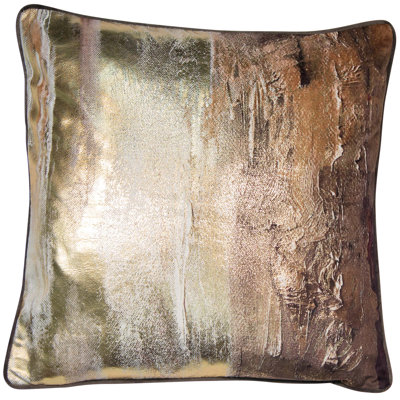 Coralwood Abstract Square Cushion