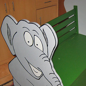 Kinderbank Kindermöbel selbstgemacht DIY