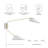 Modway Journey 2-Light Swing Arm Wall Sconce-779785736