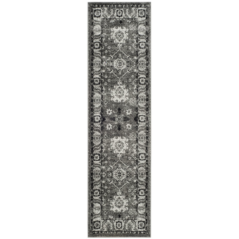 Driffield Vintage Hamadan Performance Oriental Rug, Runner 2'3" x 12'