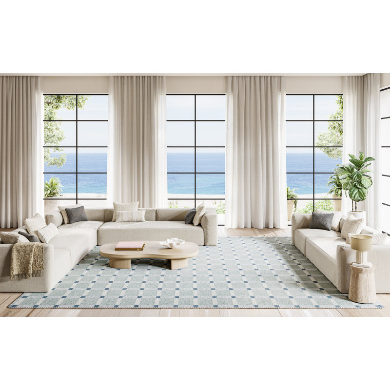 Alary - Azure, Rectangle 10' x 14'