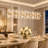 Bouquet 18-Light Rectangular Crystal Chandelier - Gold
