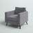 Essex Street 31" W Polyester Armchair-1853946888