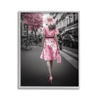 Femme branchée, giclée d'art par ZiweiLi