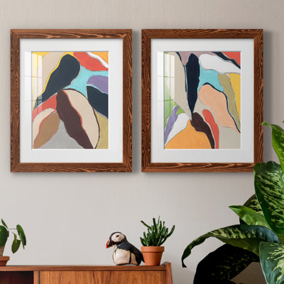 " Botanical Revisit I " 2 - Pieces