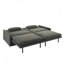 Canapé-lit convertible avec rangement, port USB et coussin 2 en 1-705936463