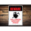 Panneau «Beware Grim Reaper»-58196275