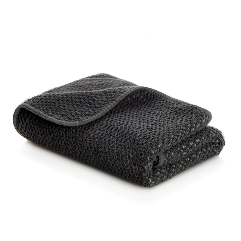 Clean Ocean Waffle Hand Towel, Storm, Extra Large
