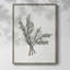 Impression florale vintage encadrée CCIX - bois massif-809525336