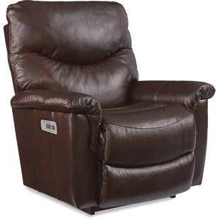 Hanover Big Man Large Oversized Pillow Back Leather Recliner