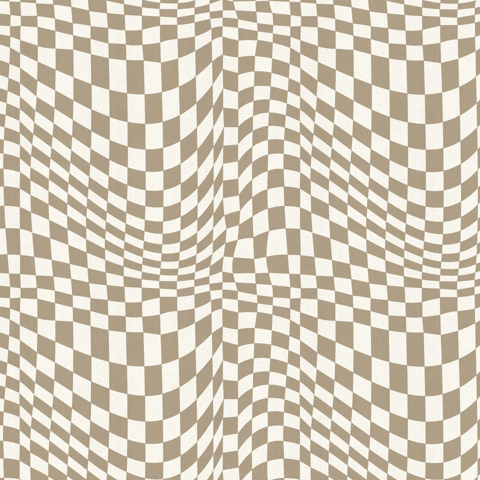 Barley 50" Bedroom Bench, Groovy Tan Checkered