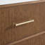 Ensemble de meuble-lavabo mural double 60 po en noyer grillé Francesca-134547460-134547458