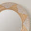 George Round Rattan Mirror