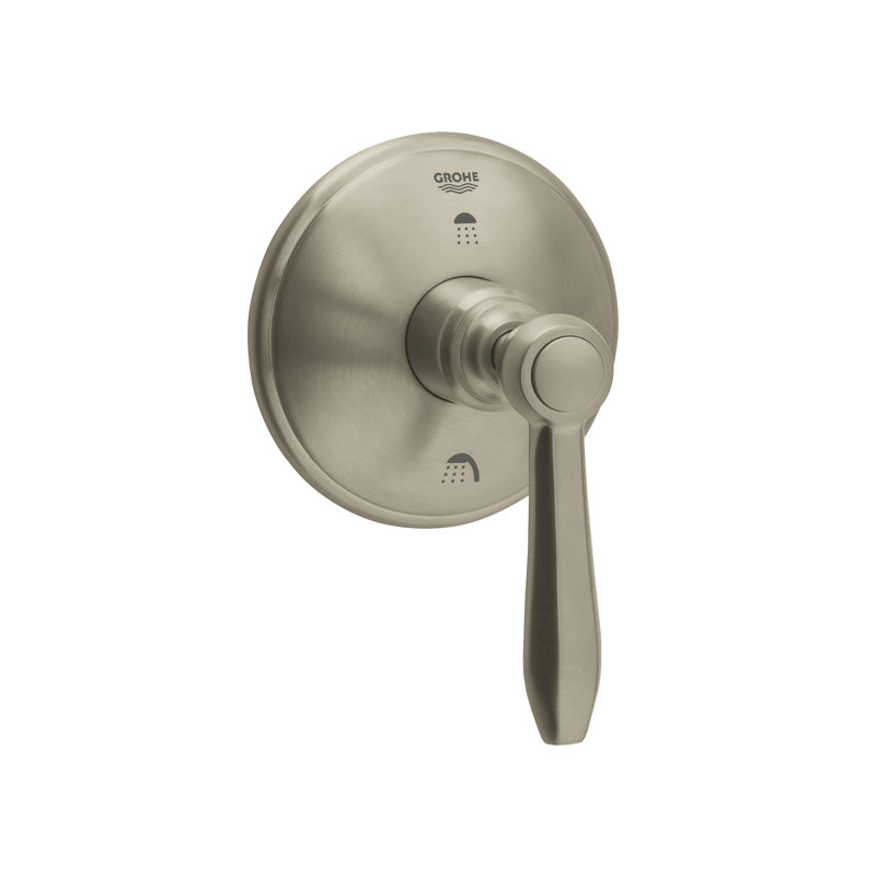 Garniture de robinet de douche à 3 ports Somerset®, Nickel brossé