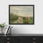 «Pastoral Cow Farm Field» sur papier-98299216-98299214