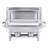 8 Qt Rectangle Chafing Dish Buffet Set Full Size Pan Stainless Steel