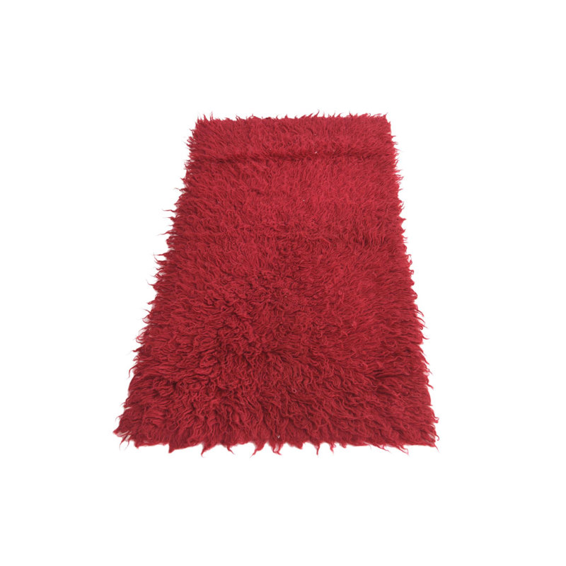 Tapis de couloir rouge Odea