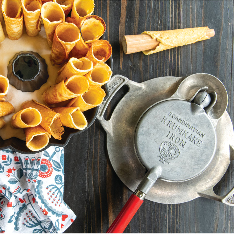 Nordic Ware International Specialties Norwegian Krumkake and Pizzelle Iron