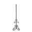 Pare-étincelles à panneau simple en fer, losange au motif moderne et élégant, l 41,5 po x P 8,9 po, H 32,1 po, foyer en fer noir de style chic et contemporain, l 41,86 po x P 9,11 po, H 32,14 po