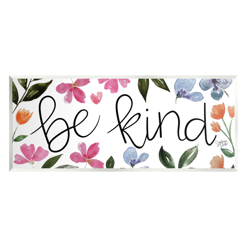 Be Be Floral, fleurs sauvages - impression, Unframed, H 7 po x l 17 po x P 0,5 po