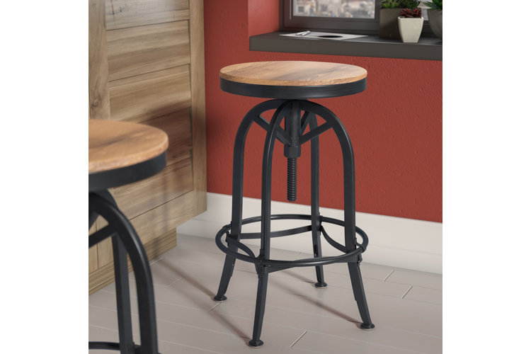 Metal Footrest Rail for Commercial Restaurant Wood Bar Stools