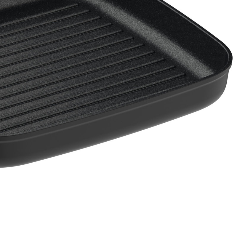 Poêle gril antiadhésive en graphite de 11 po BergHOFF, matériau recyclé durable