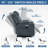 Up To 350 LBS Chenille Power Lift Recliner Chair, Heavy Duty Motion Mechanism With 8-Point Vibration Massage And Lumbar Heating, USB And Type-C Ports, Stainless Steel Cup Holders-1389795456